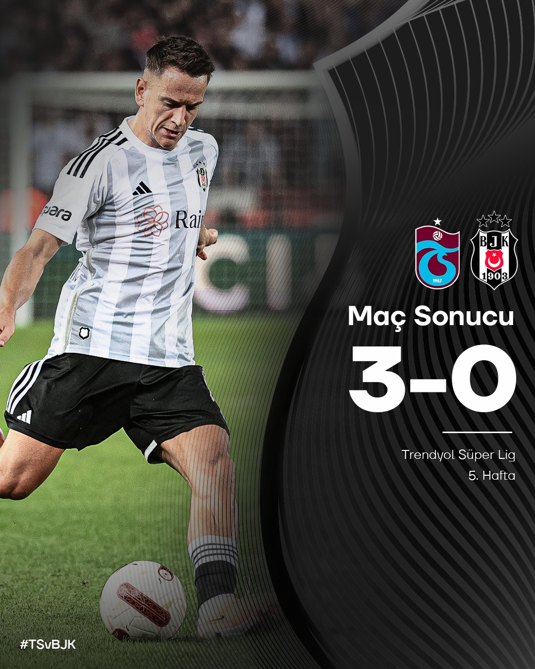 BEŞİKTAŞ TRABZON’DA AĞIR YARALI…
